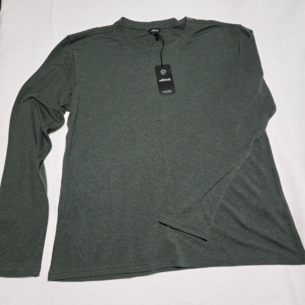 NWT allbirds Women's Sea Long Sleeve Tee sz XXXL
